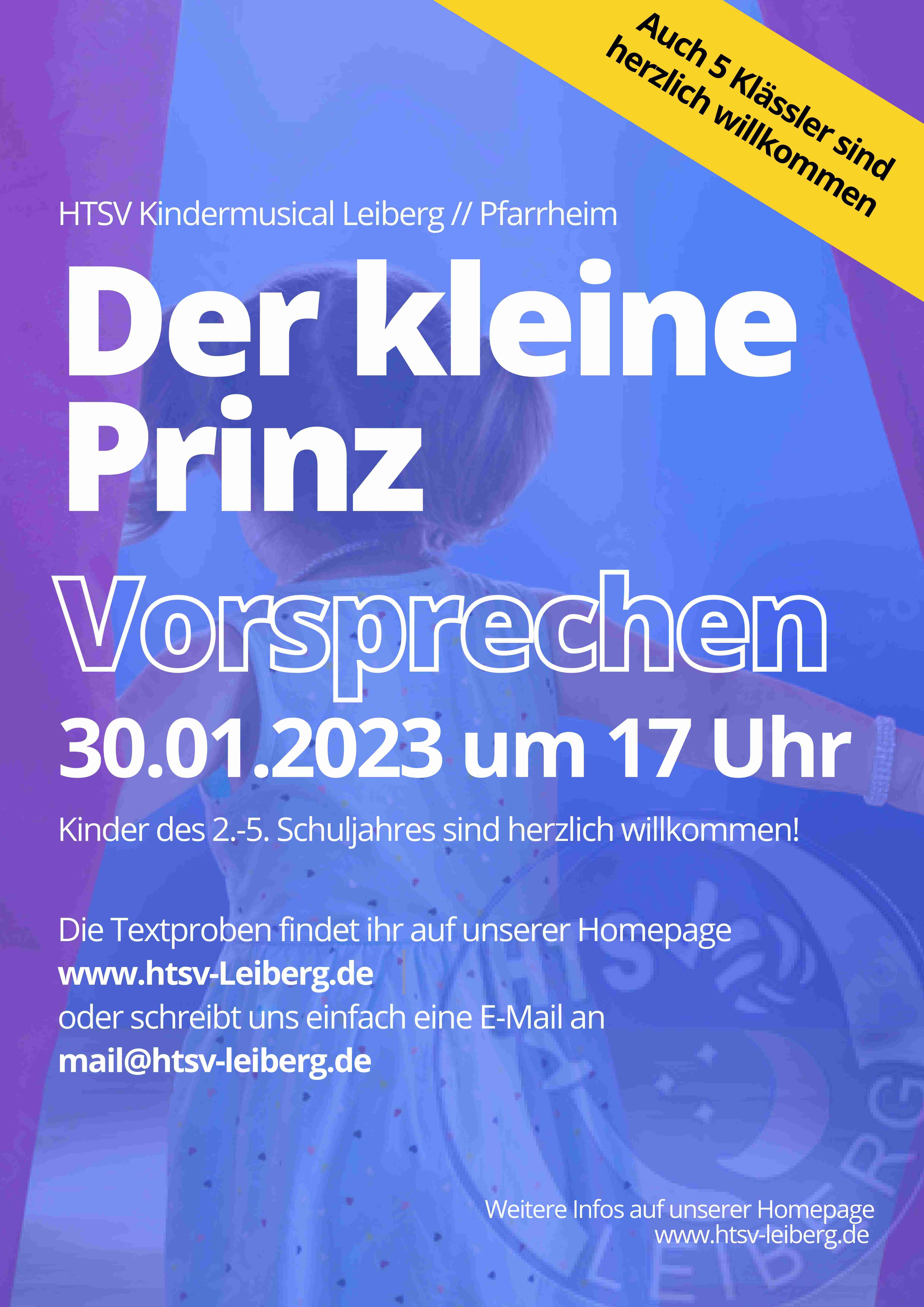 KleinPlakat der kleine Prinz